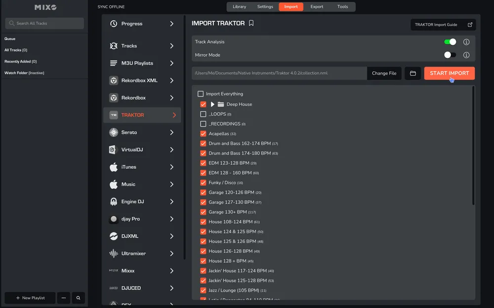 MIXO: TRAKTOR TO MIXXX