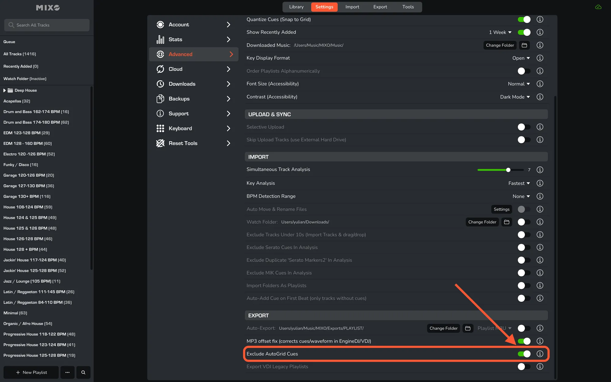 excl trakotr autogrid