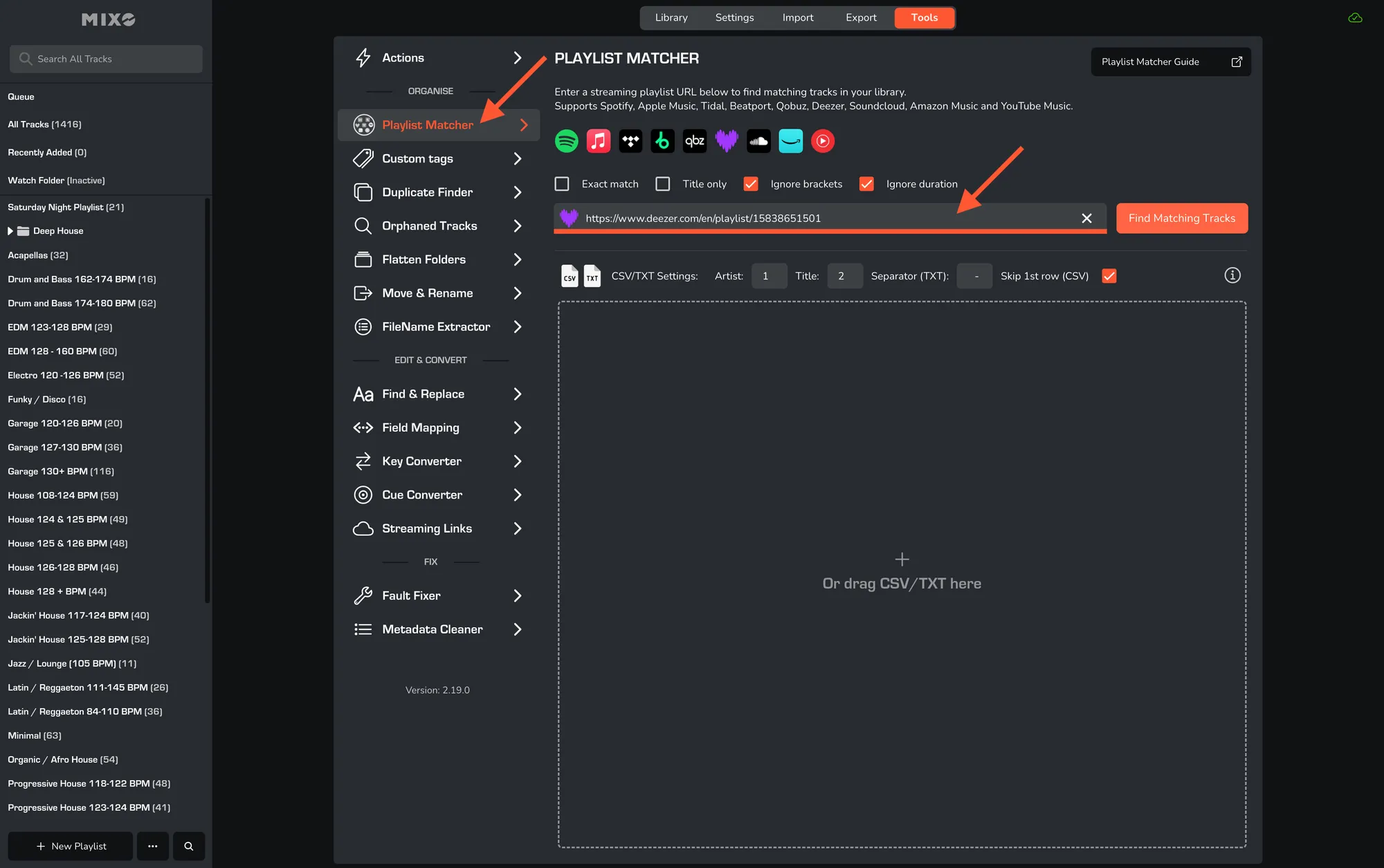 deezer - paste