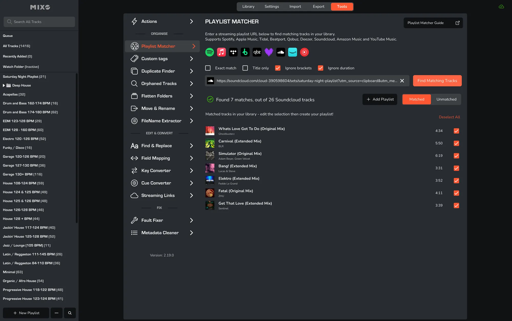 pm - sc matched