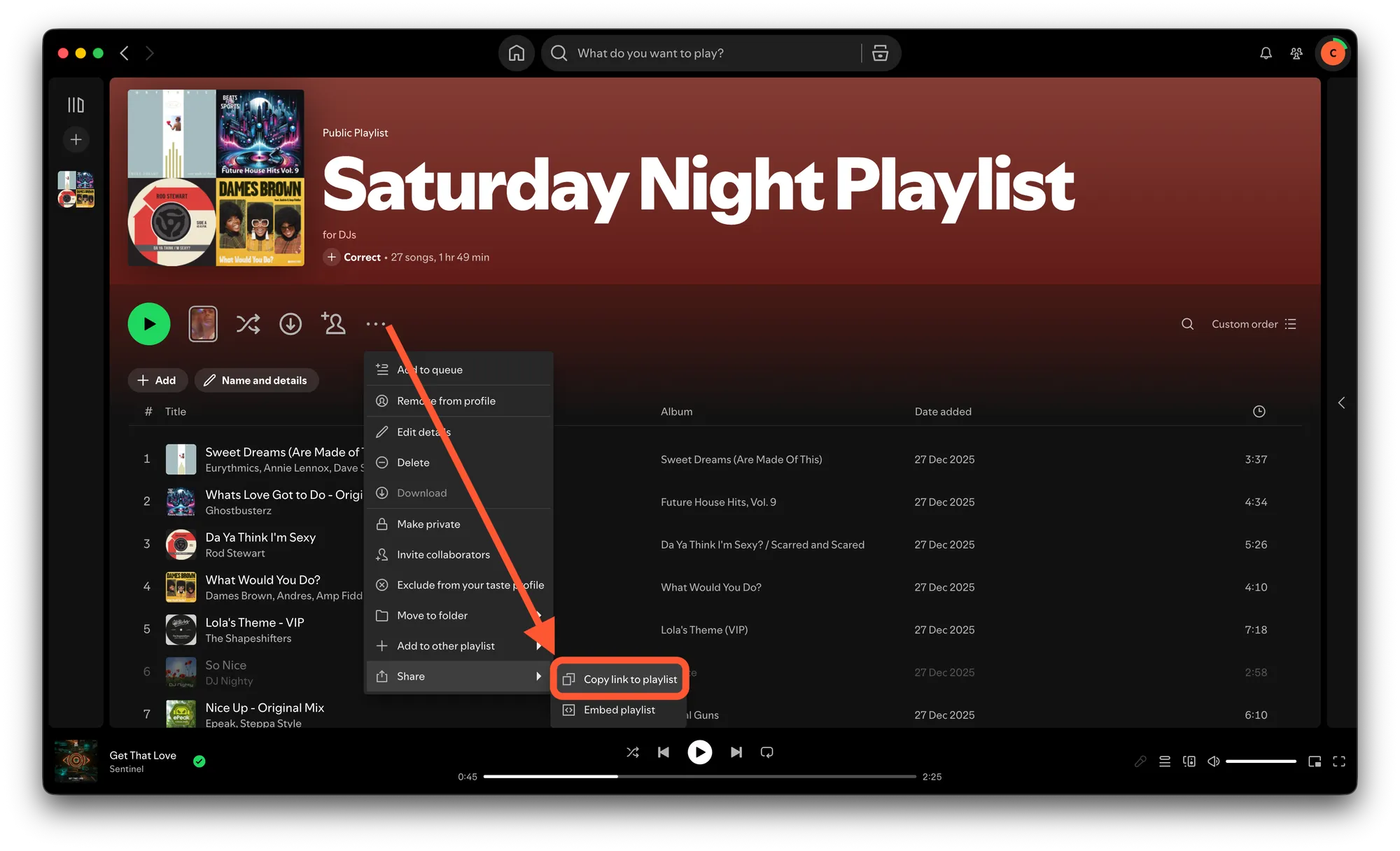 spotify url playlist importer 